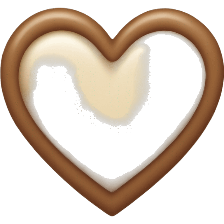 Neutral love heart emoji