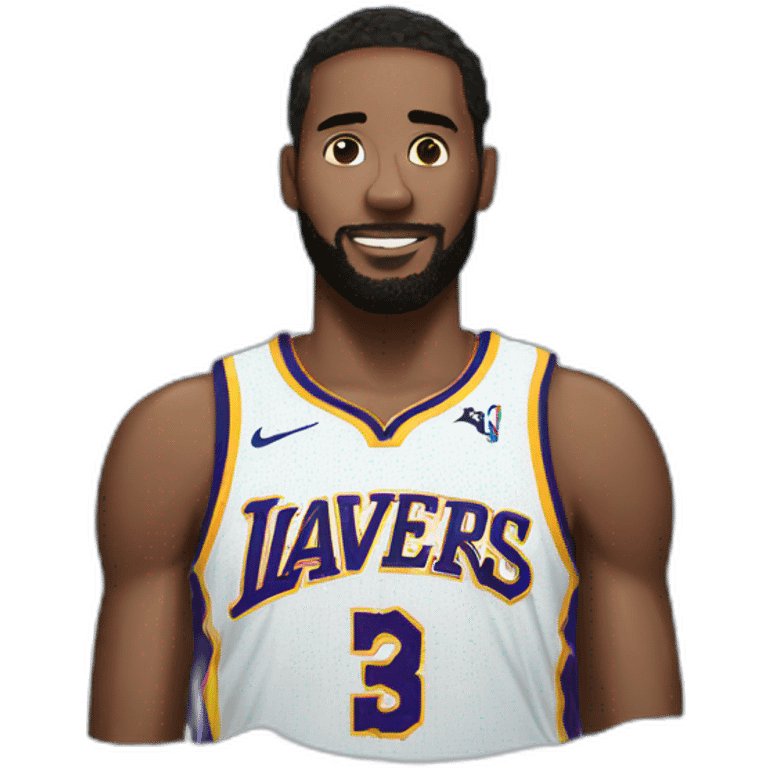 an nba player inside a block of ice emoji