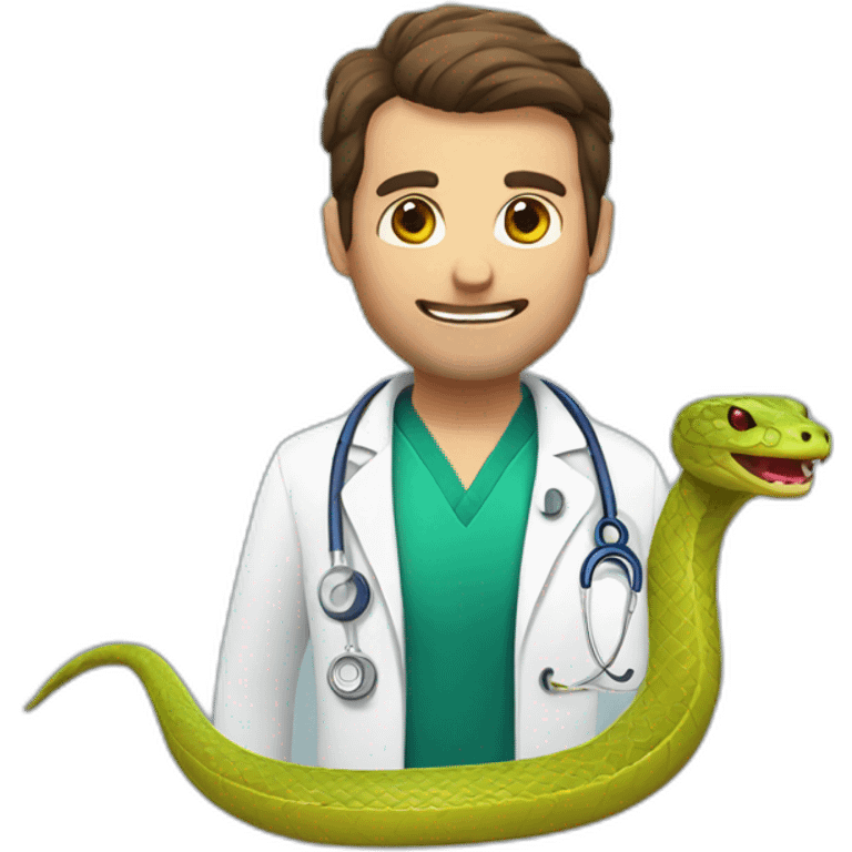 doctor snake emoji