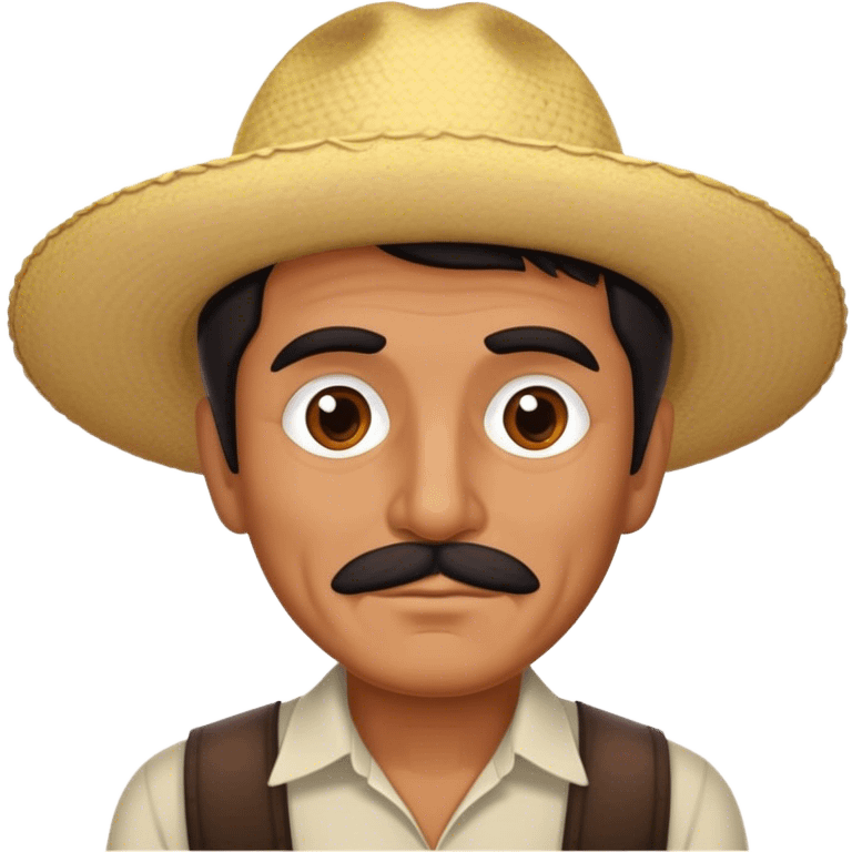 Dark haired older guy in Mexico emoji