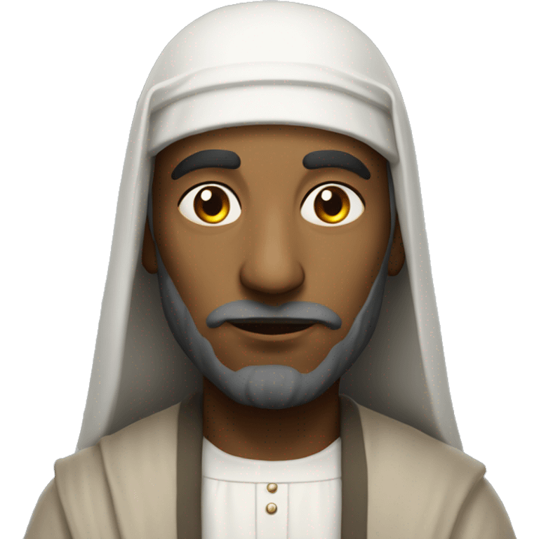 religious pilgrim light photorealistic serious emoji