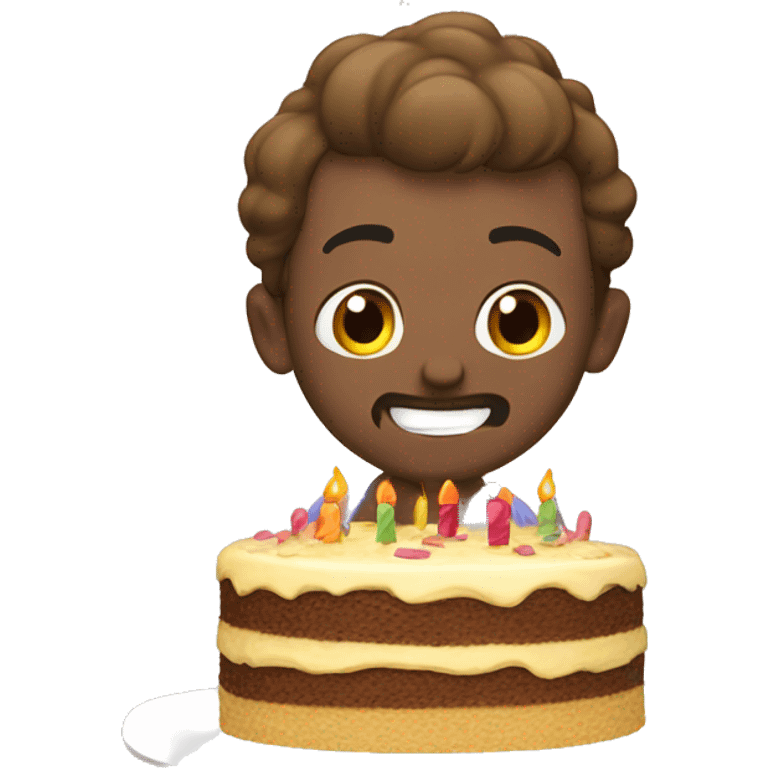 Happy Birthday Jerry cake emoji