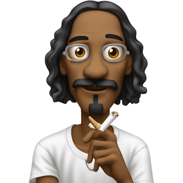 snoop dog smoking emoji