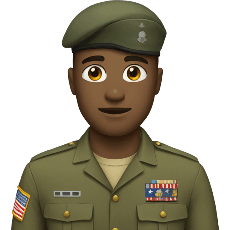 military emoji