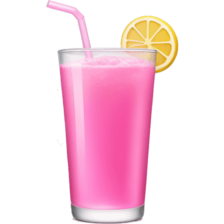 Pink drink emoji