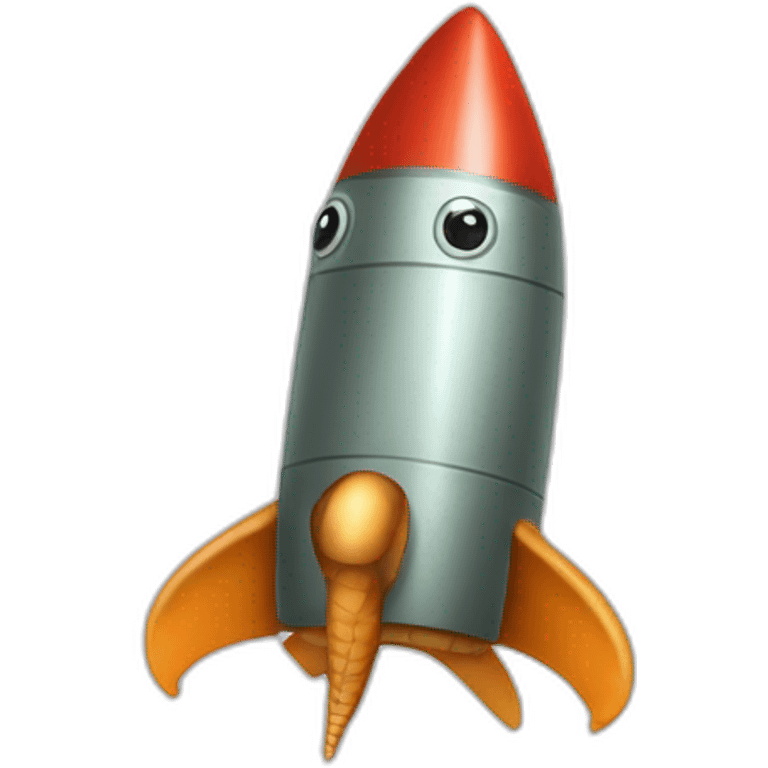 snail rocket emoji