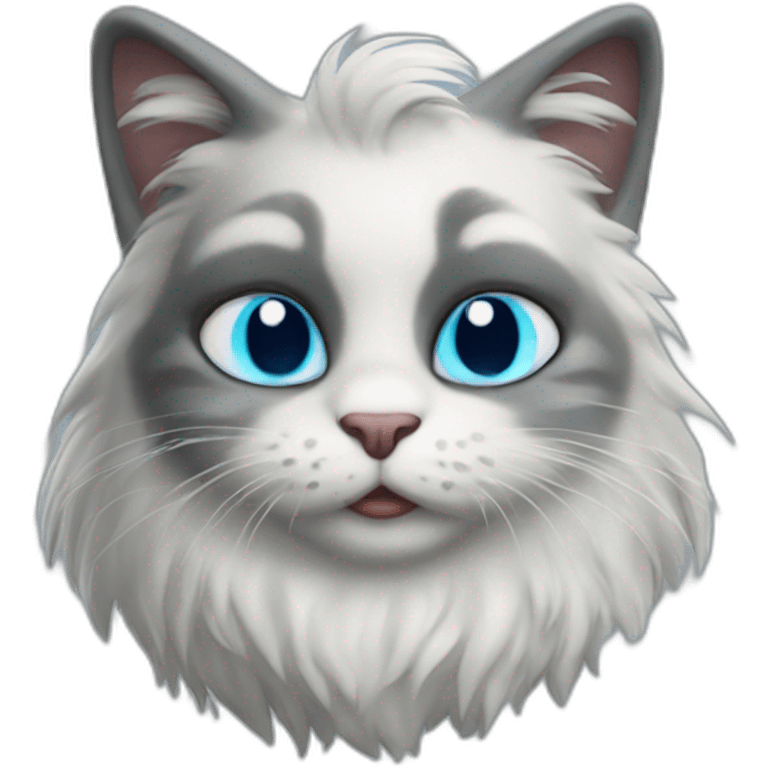 Smurf cat emoji