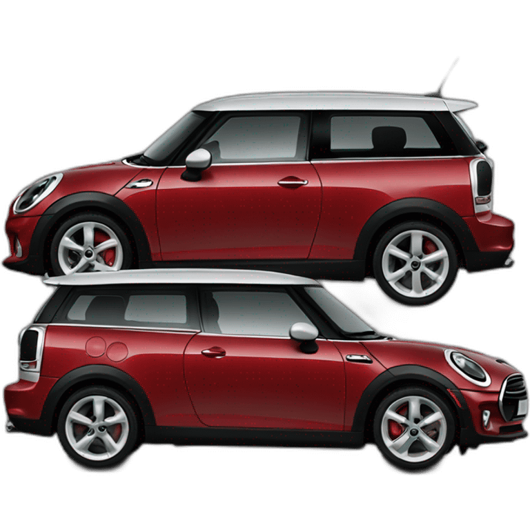 Mini Clubman red emoji