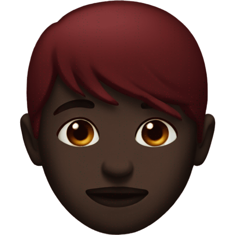 Dark red aesthetic  emoji