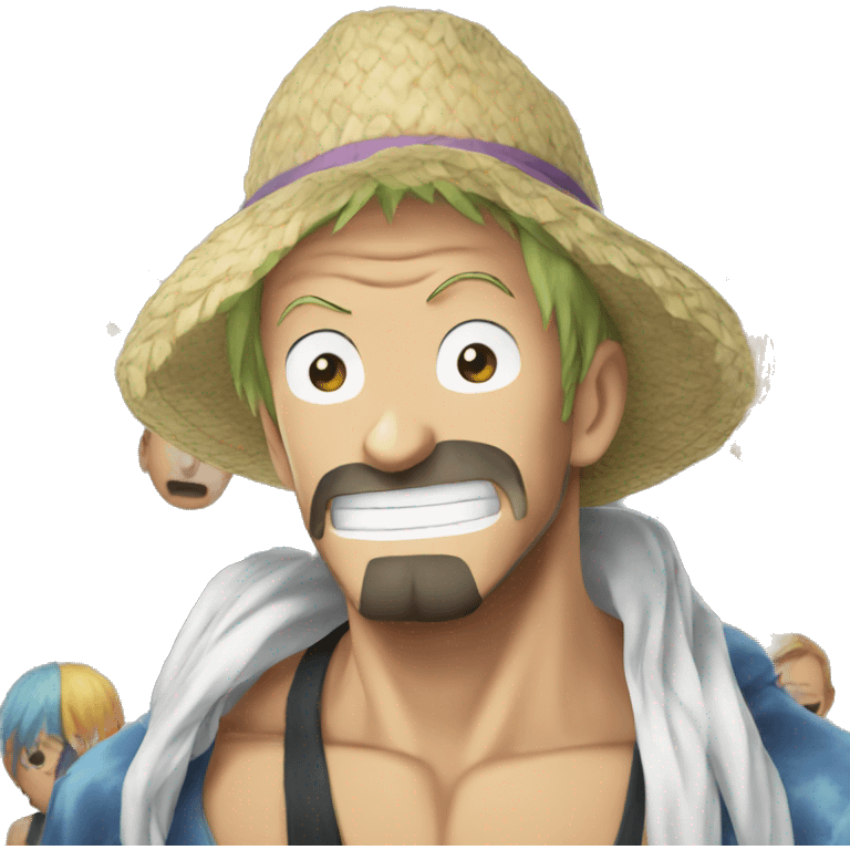 One piece anime emoji