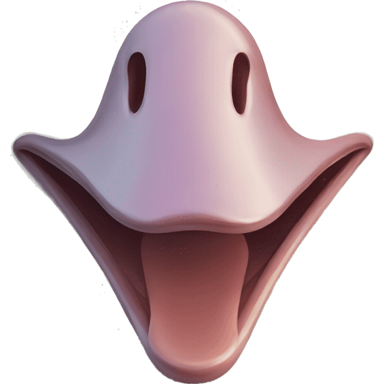 goose angry open mouth emoji