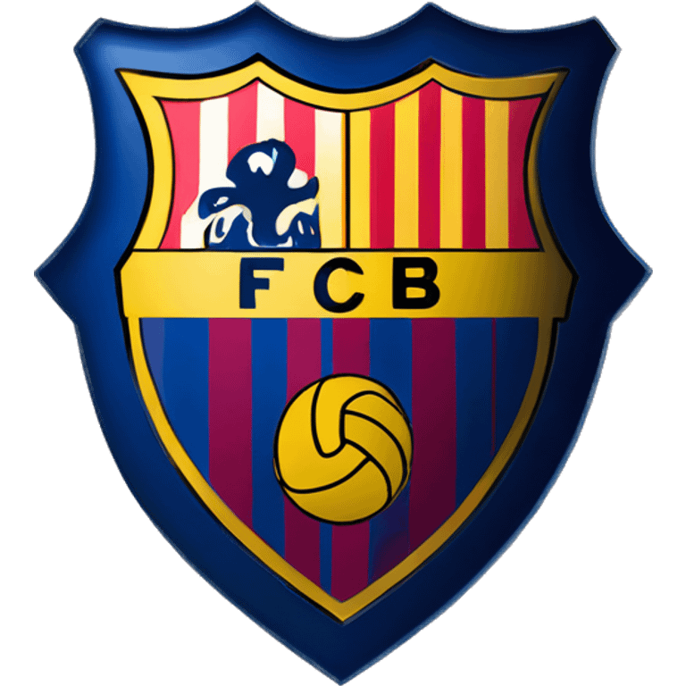 Escudo barça emoji