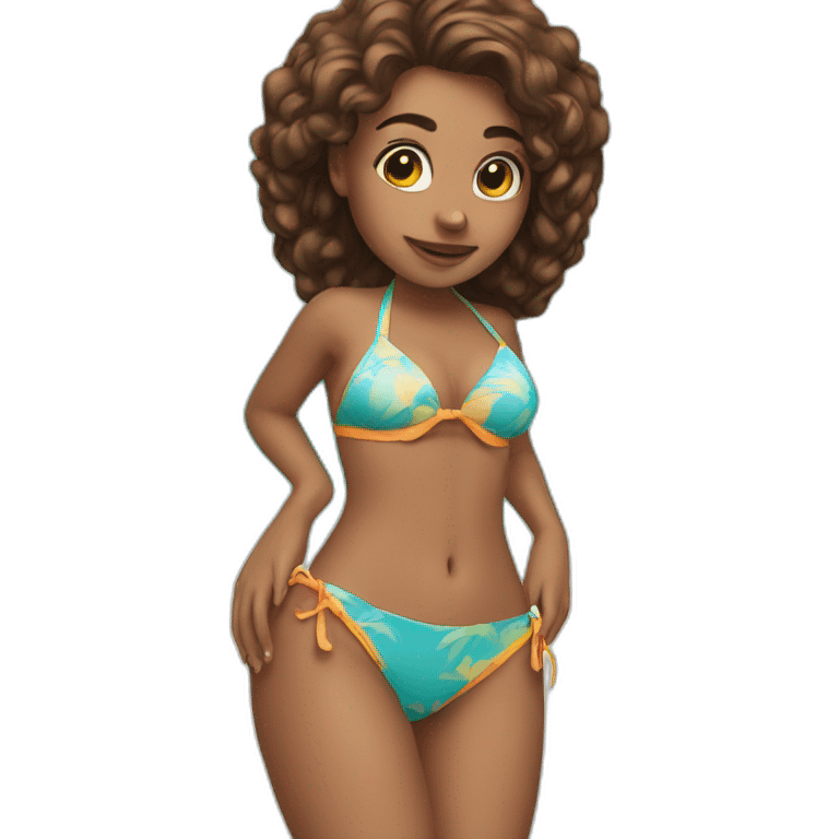 girl-in-a-bikini emoji