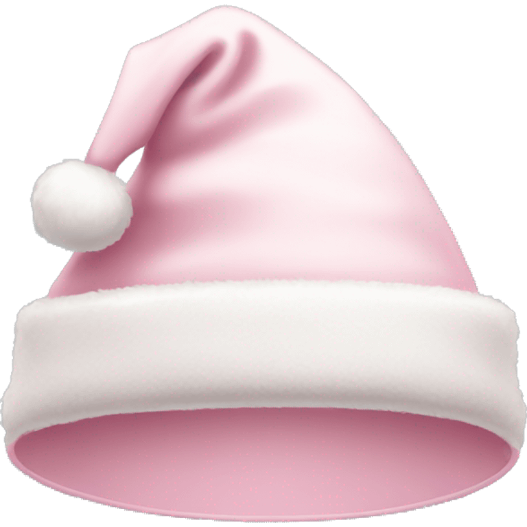 Light pink Santa hat emoji