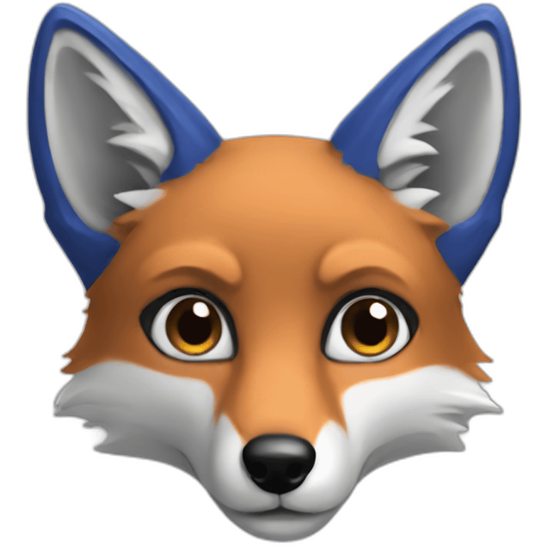 blue-fox emoji