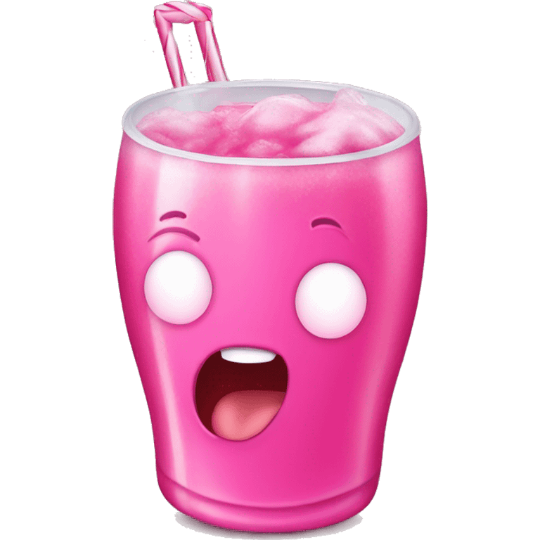 Pink little cola  emoji