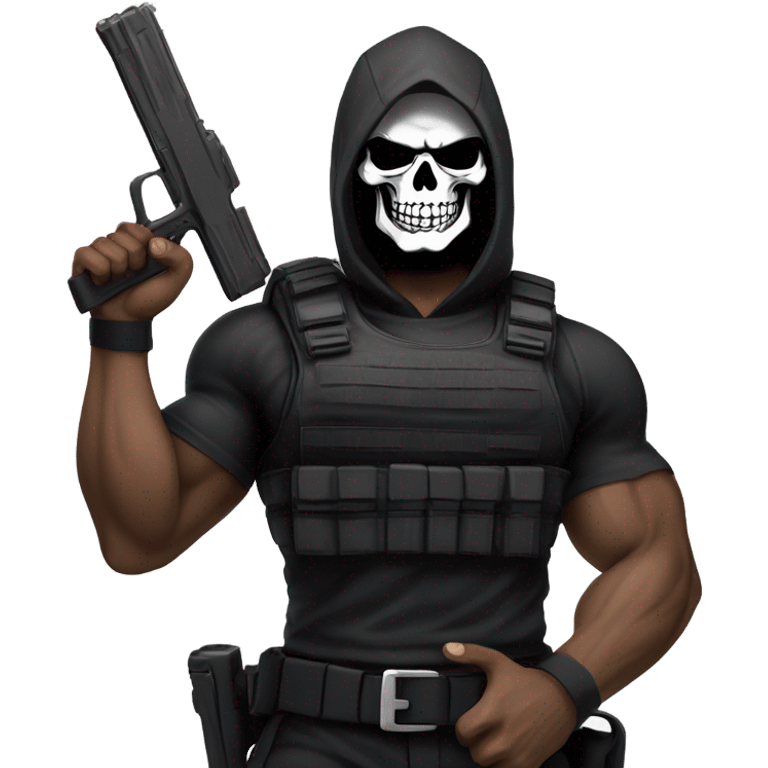 The punisher emoji