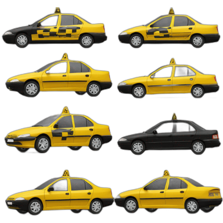 peugeot 406 taxi film nacery emoji