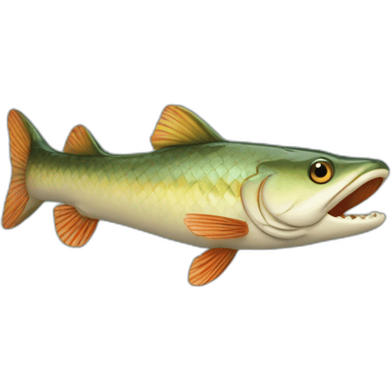 Gar fish emoji