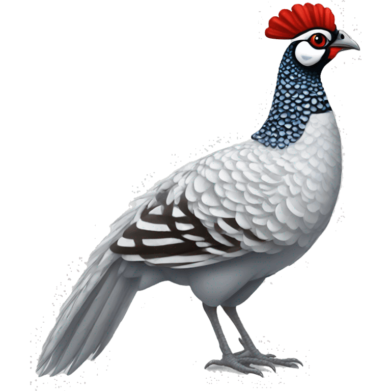 Silver pheasant emoji