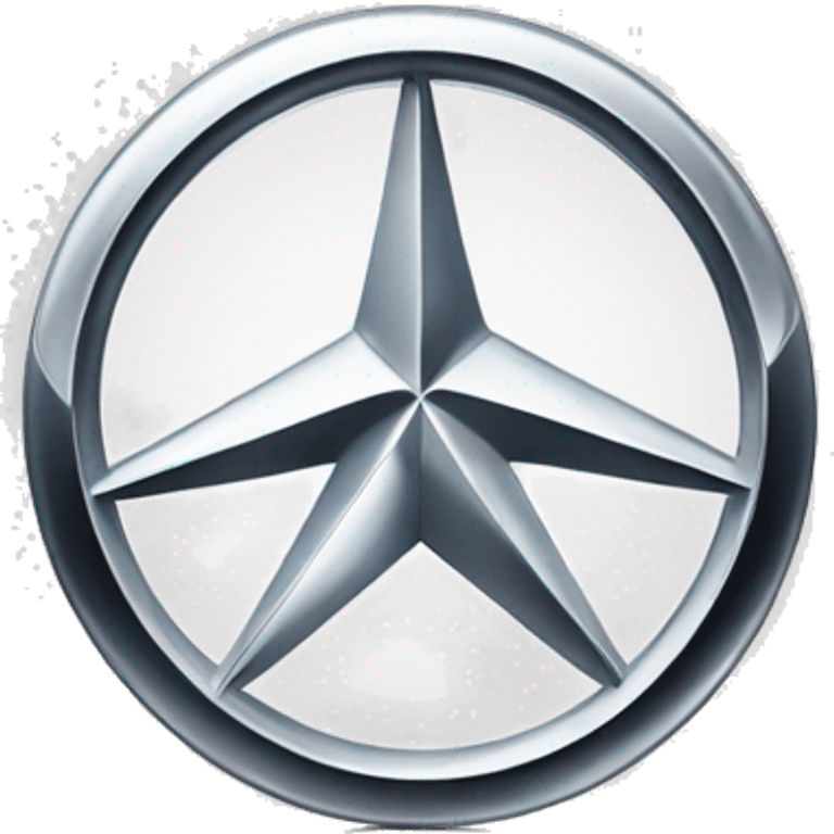 Mercedes benz logo emoji