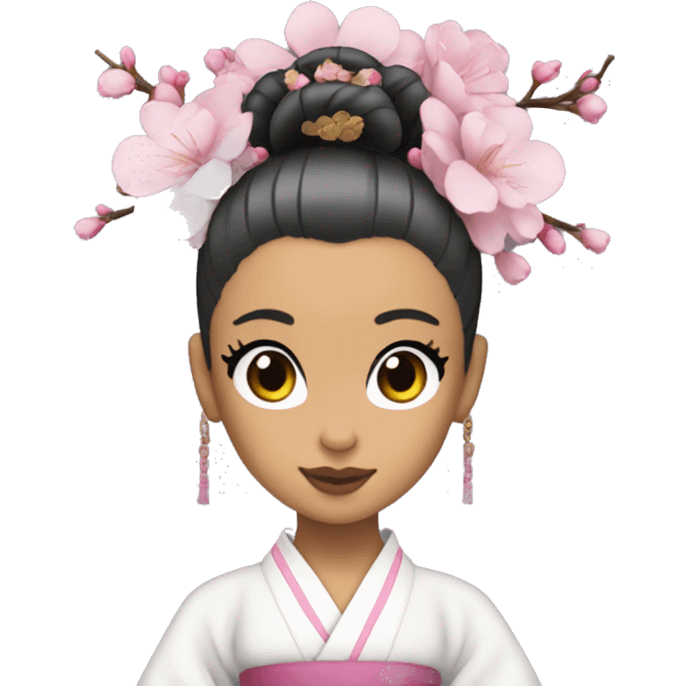 ariana grande but geisha  emoji