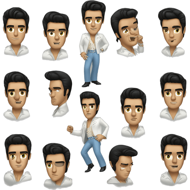 Elvis Presley emoji