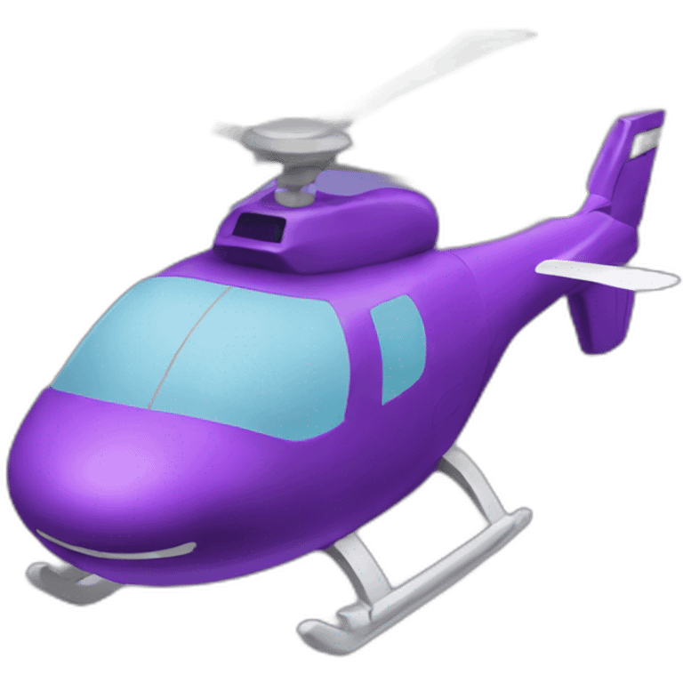 air taxi purple emoji