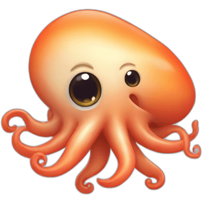 cute Squid emoji