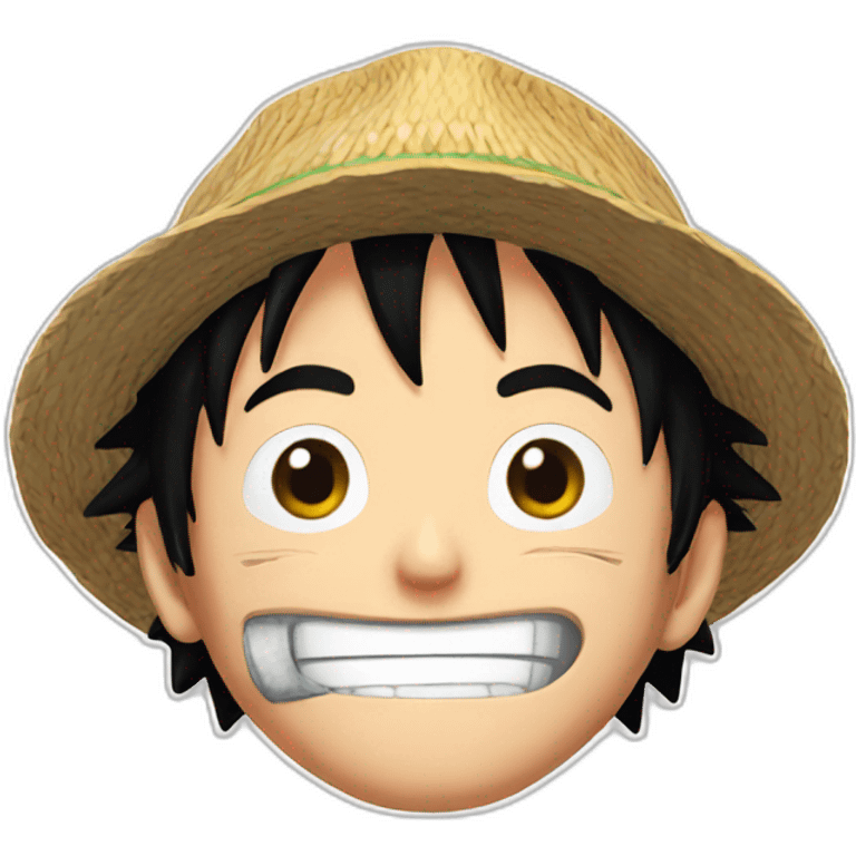 Luffy emoji