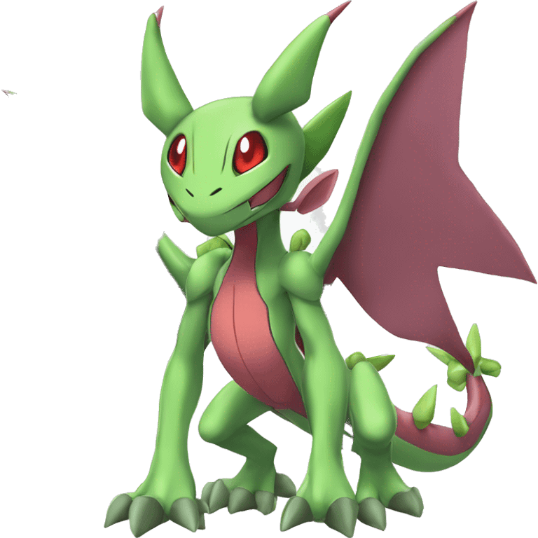  Cool Edgy Genesect-Scyther-Flygon-Fakemon full body emoji