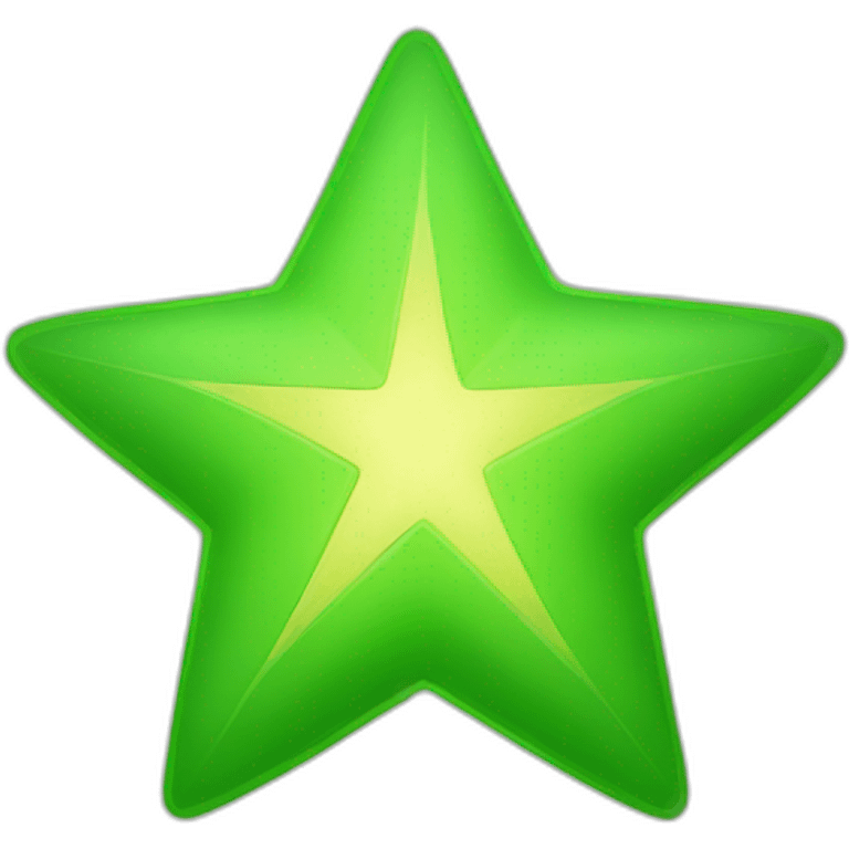 Green Star emoji