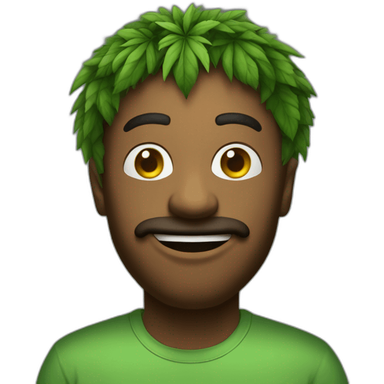 Funny-ganja emoji