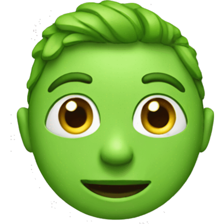 Green people emoji