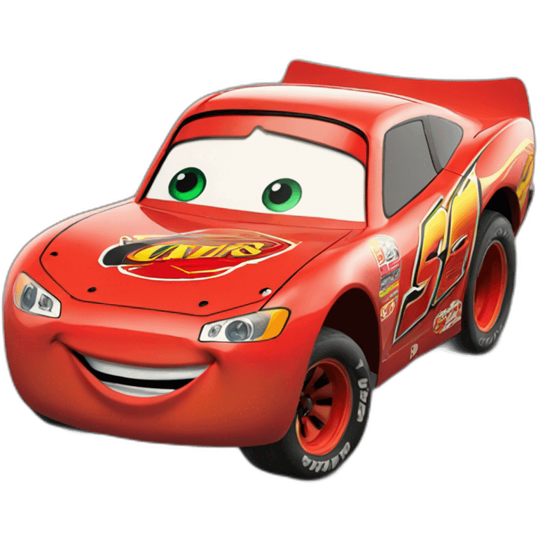 lightning Mcqueen from Cars emoji