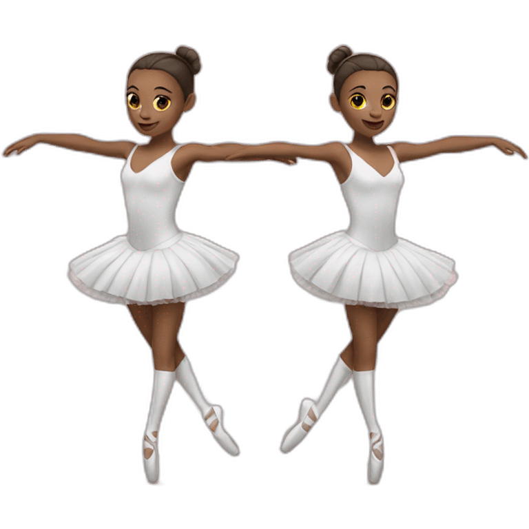 twins ballerinas atomic heart emoji