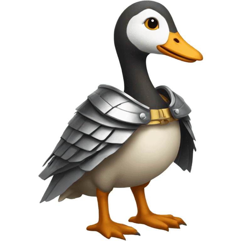 Goose knight emoji