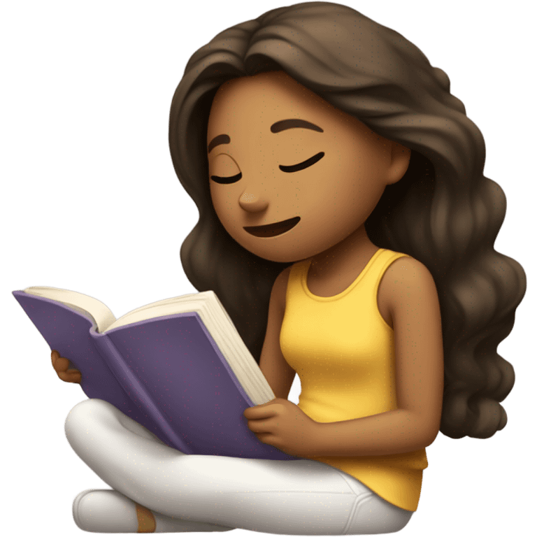 Girl relaxing emoji