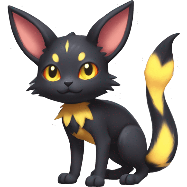 Umbreon-Litten-Espeon-Rocruff-fusion-hybrid full body emoji