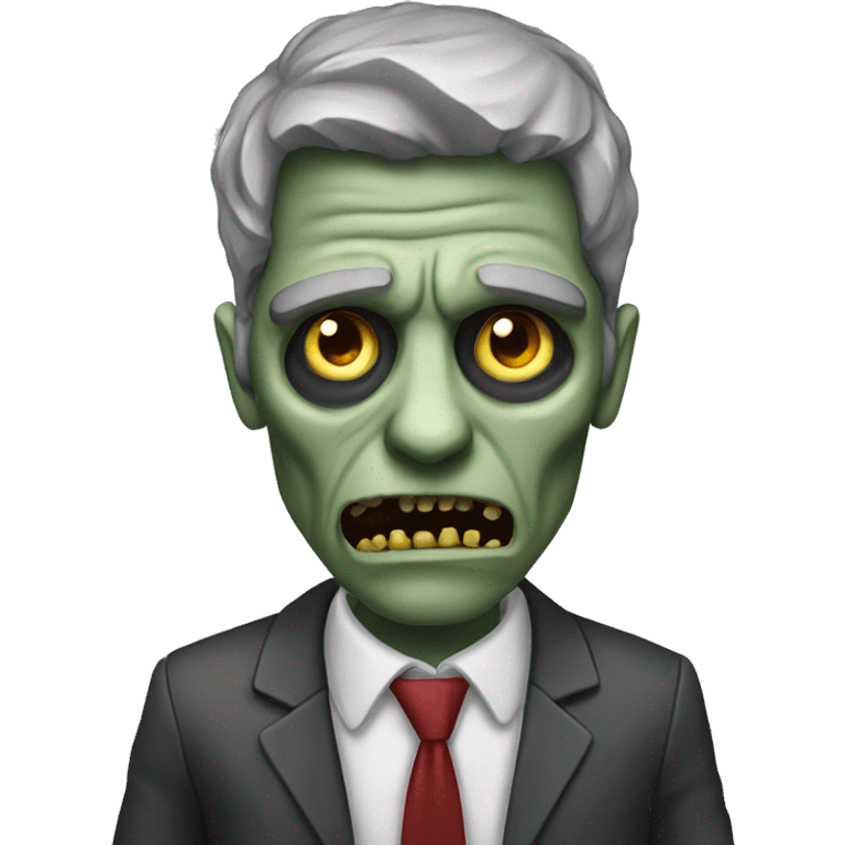 corporate zombie emoji