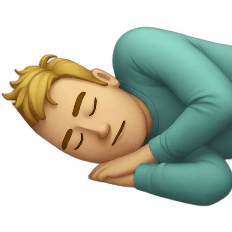 sleeping guy emoji