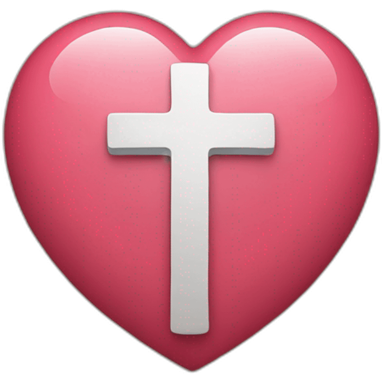 heart on the cross  emoji