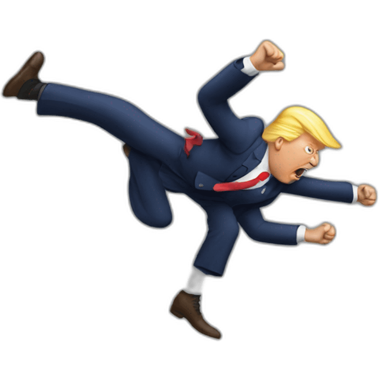 trump-getting-jumped emoji