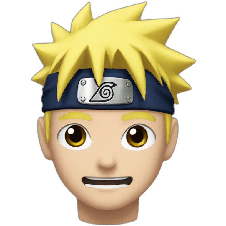 Naruto rigole emoji