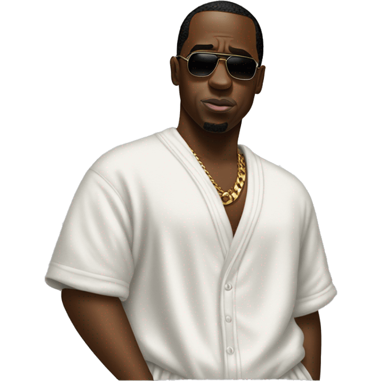 Puff daddy in loungewear emoji