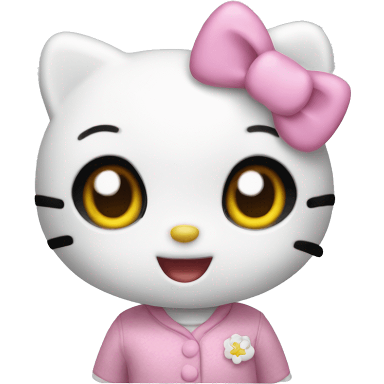 realistic hello kitty emoji