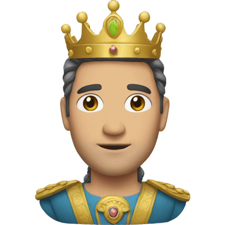 Un rey  emoji