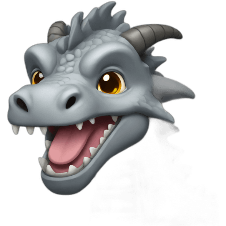 gray dragon emoji