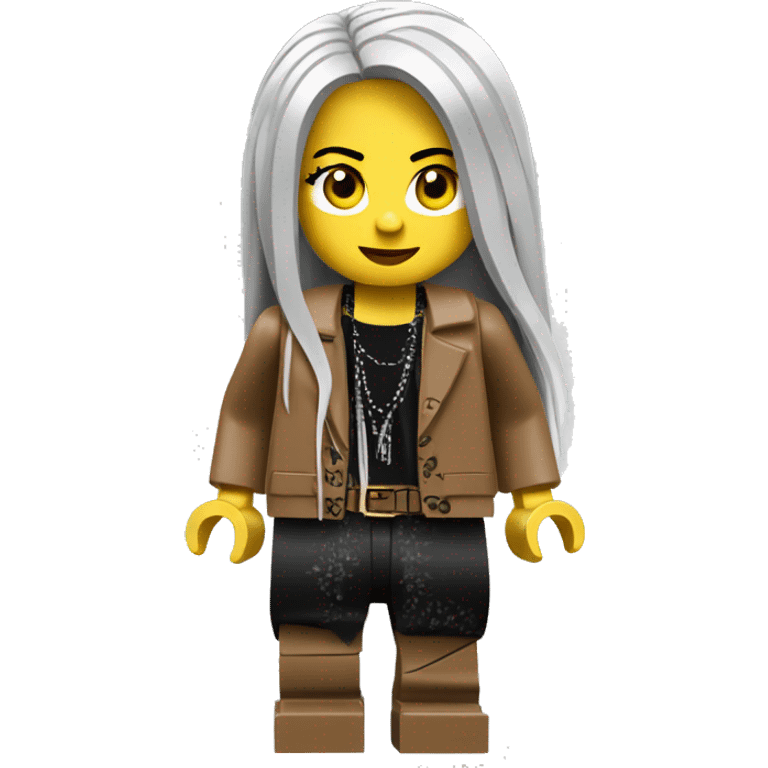 BILLIE EILISH lego full body emoji