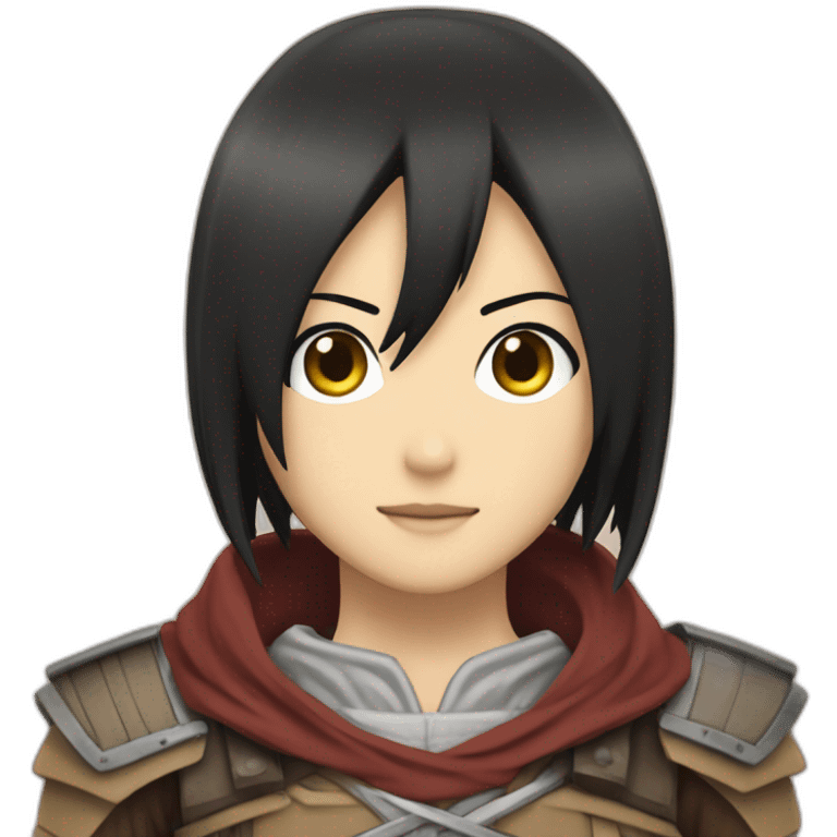 Mikasa Ackerman emoji